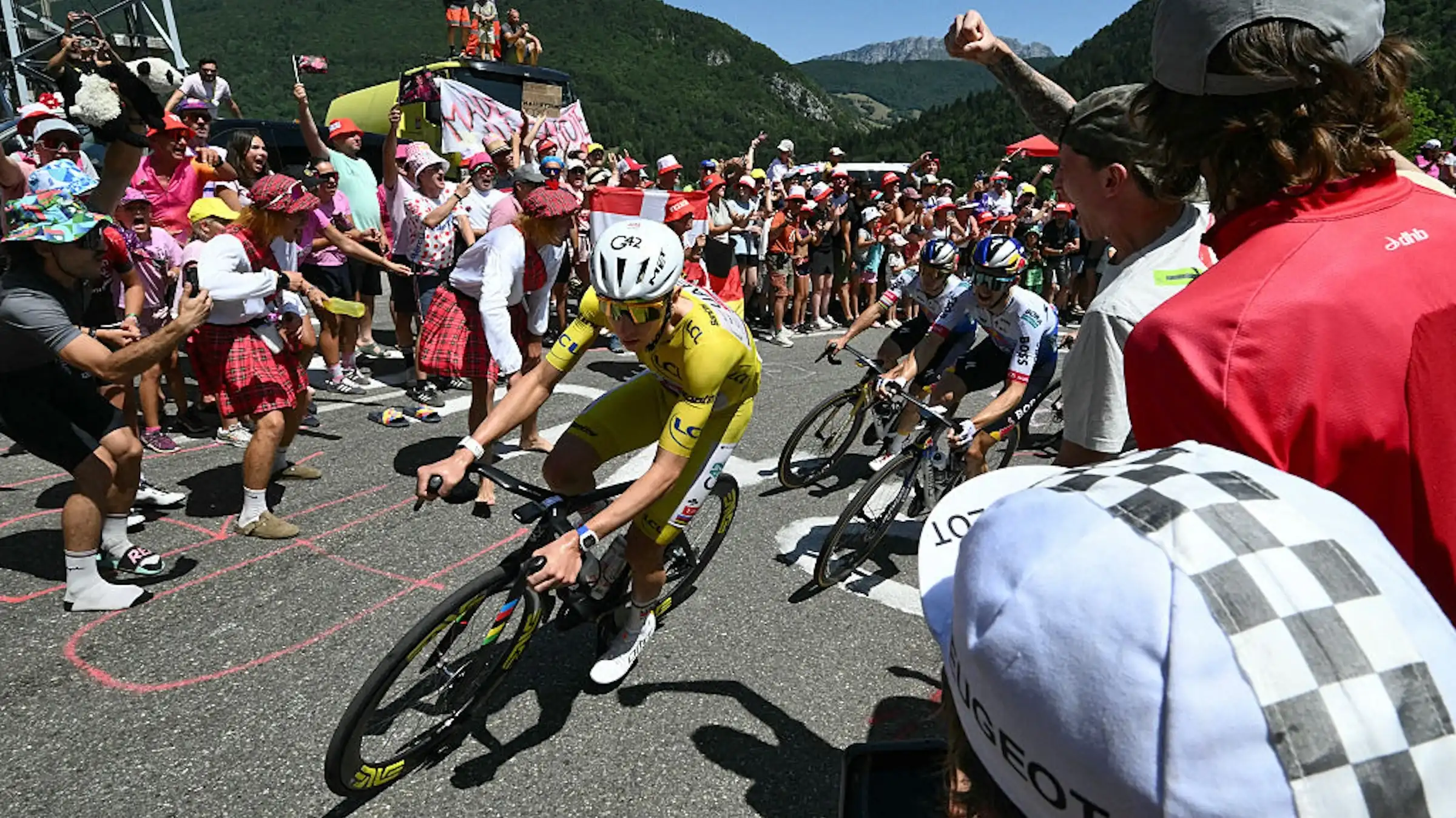 Scientists Analyzed Tadej Pogačar's Tour de France Climbs to Measure the Limits of Human Endurance